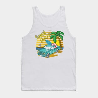 Sunset Chaser - Vehicle - Beach Day Tank Top